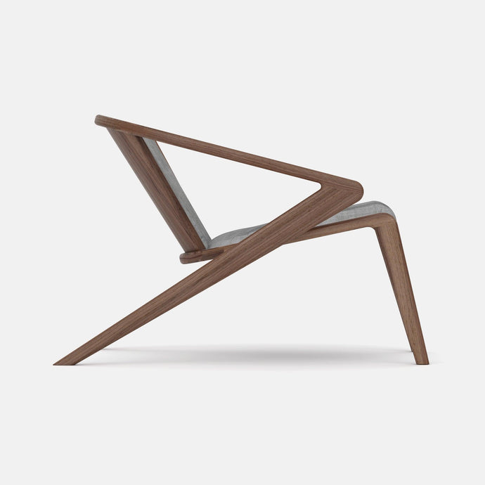 P.R. LOUNGE wood back | Luxury Lounge Chair - AROUNDtheTREE