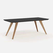 ROLY-POLY Dining Table | Wood&Metal - AROUNDtheTREE