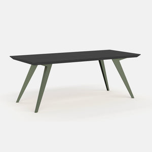 ROLY-POLY Dining Table | Wood&Metal - AROUNDtheTREE