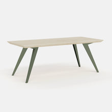 ROLY-POLY Dining Table | Wood&Metal - AROUNDtheTREE