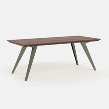 ROLY-POLY Dining Table | Wood&Metal - AROUNDtheTREE